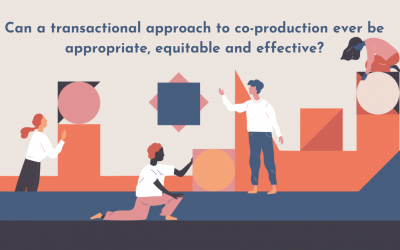 Can a transactional approach to co-production ever be appropriate?