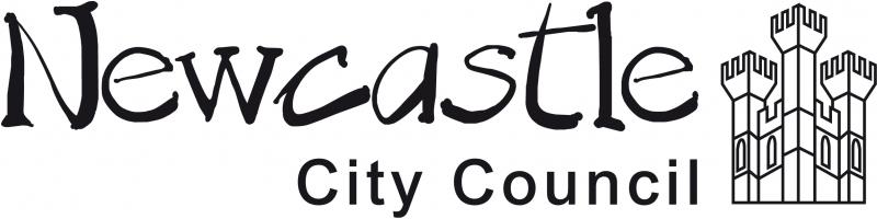 Newcastle City Council Logo white background